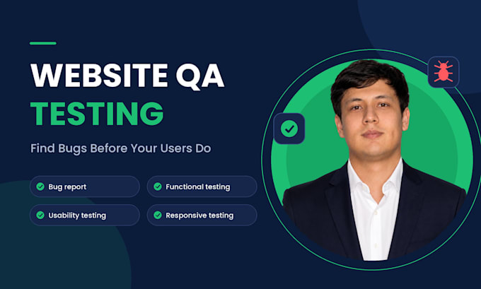 professionally test your website and report bugs
