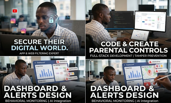 make you a parental control mobile or web app