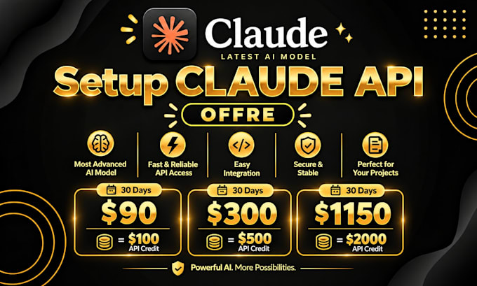 setup claude API for your ai project with token access