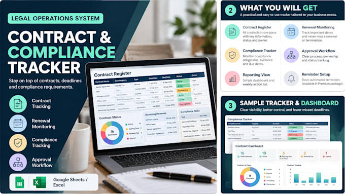 set up your contract management and compliance tracker