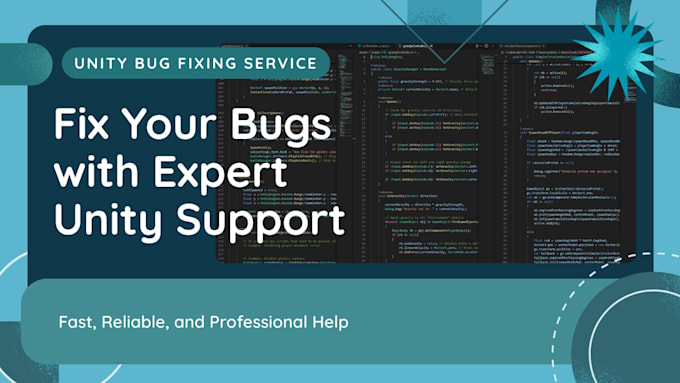 do bug fixing in your unity game