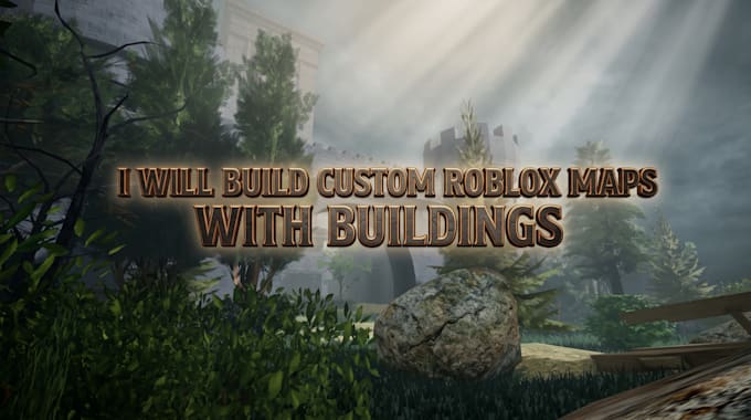 build custom roblox maps with buildings