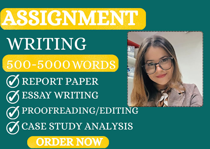 write the assignment as a professional assignment writer