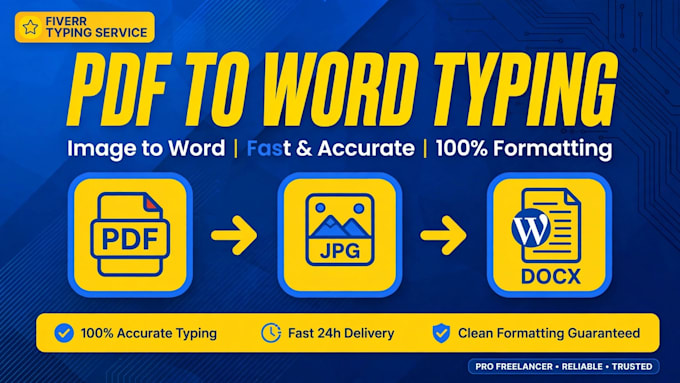 convert pdf to word, image to word fast