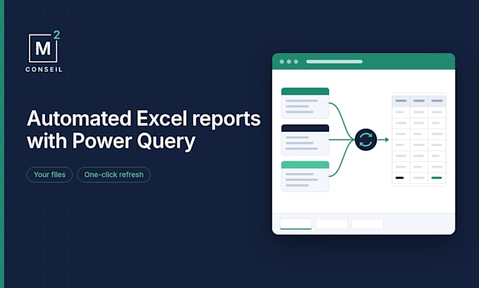 automate your excel reports with power query