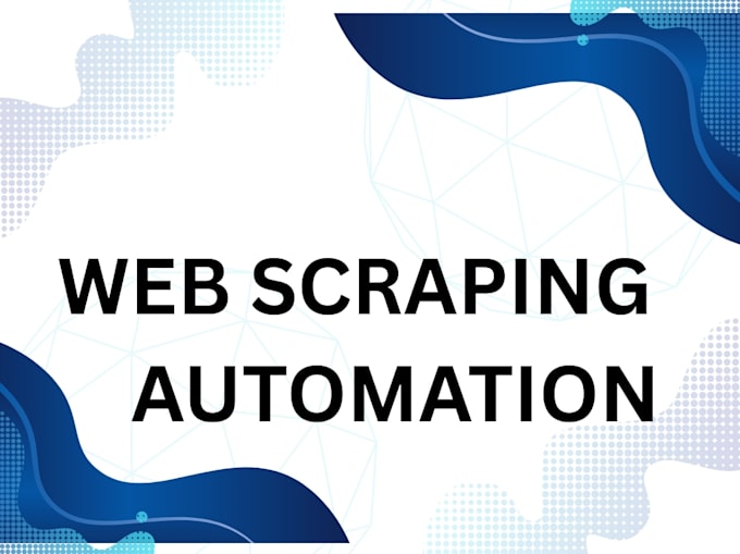 build a custom python web scraper or playwright web automation bot