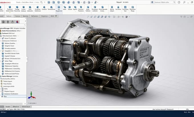 do 3d cad model, mechanical product design, 3d cad drawing for manufacturing