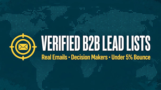 build a verified b2b lead list with emails for outreach