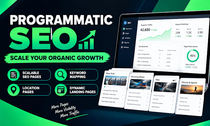 create a programmatic seo page for scalable organic traffic growth