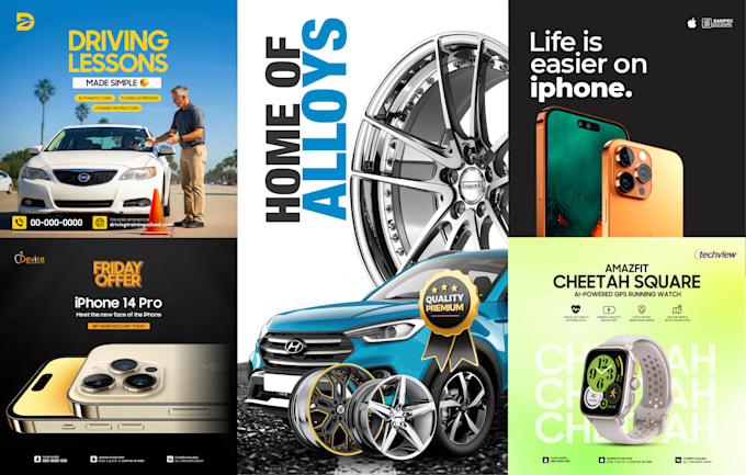 design converting meta ads  static banner ads or web banner