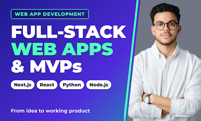 build your full stack web app with nextjs and python or nodejs