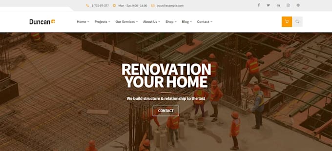 design wordpress taxi website