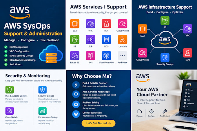 manage and troubleshoot AWS