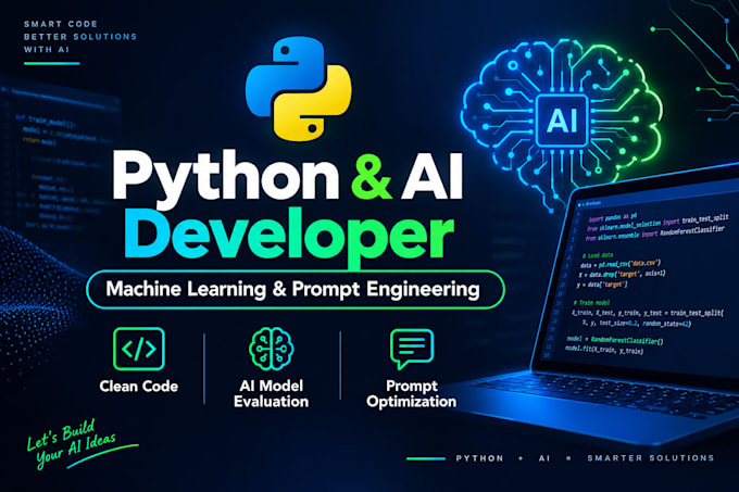 build python machine learning scripts and ai prompts