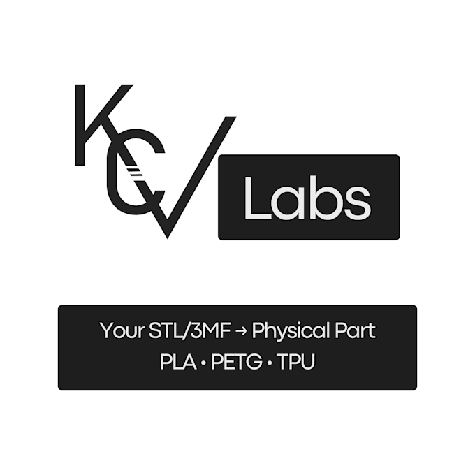3d print your stl or 3mf file
