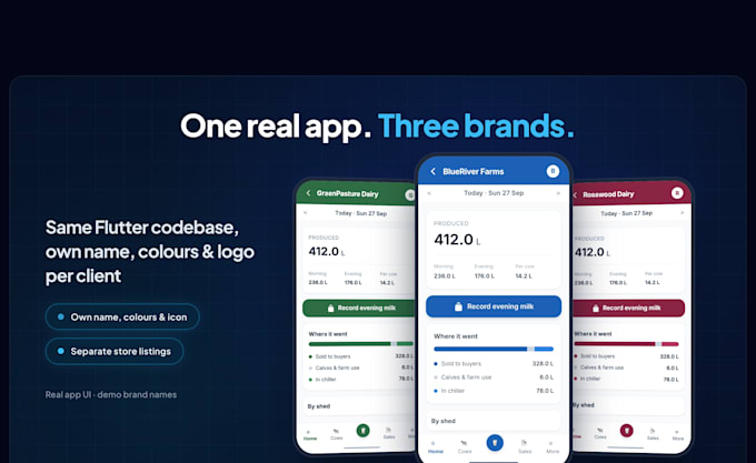 create white label flutter apps with flavors