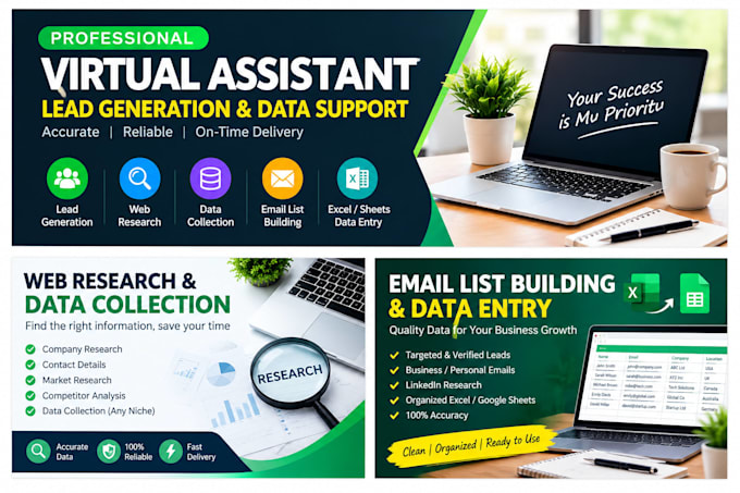 be your virtual assistant for lead generation