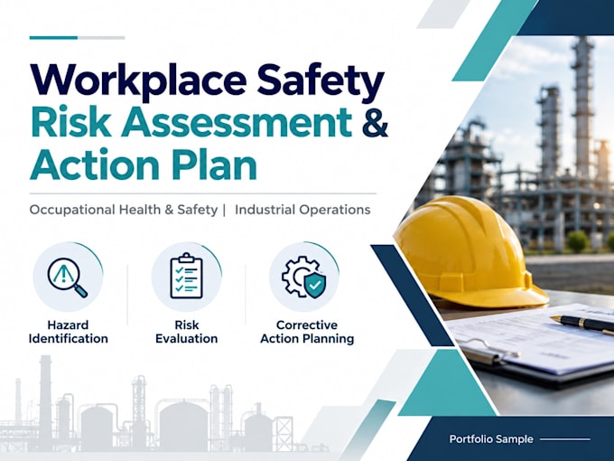 conduct a workplace safety risk assessment and action plan