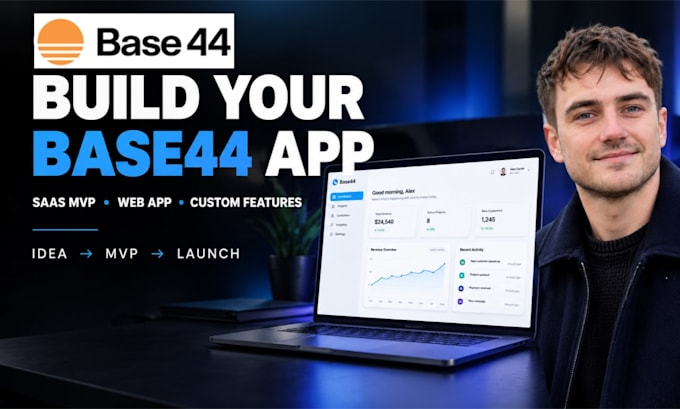 build your base44 app, base44 saas mvp, and base44 web app