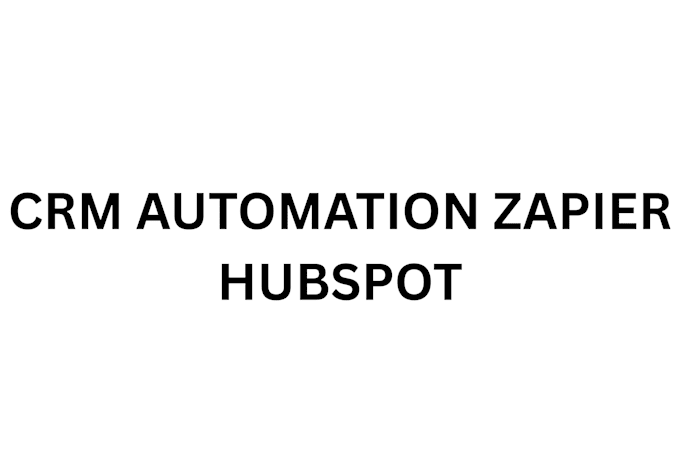 integrate zapier automation hubspot