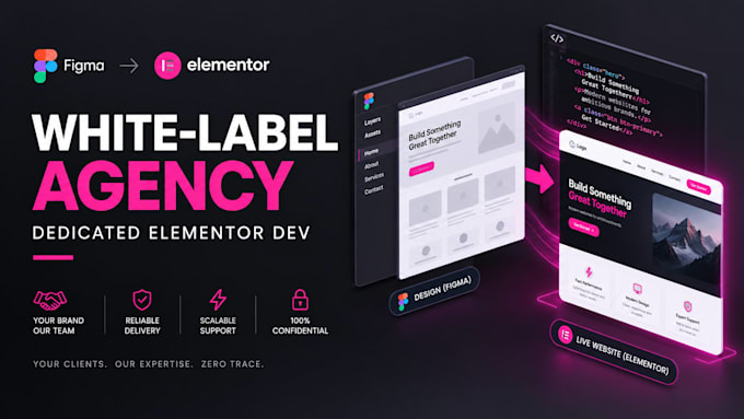 be your dedicated white label wordpress elementor developer