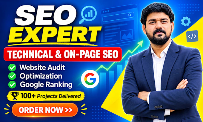 audit and optimize technical SEO onpage and gsc indexing
