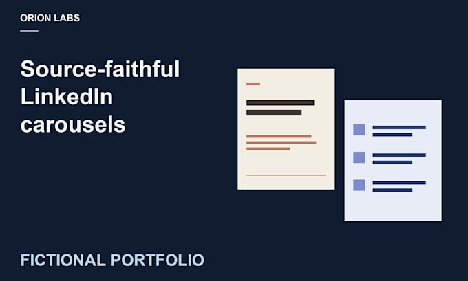 turn your b2b content into a branded linkedin carousel
