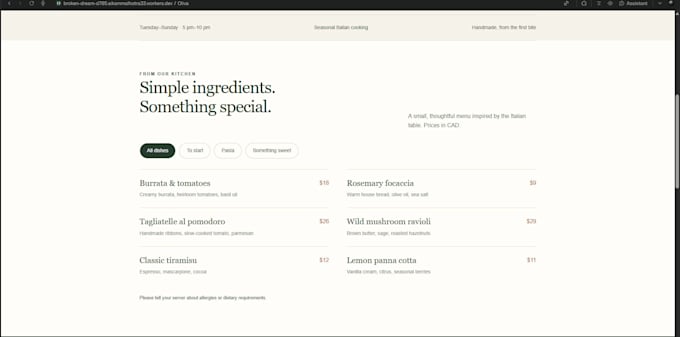 build a website that will be desktop and mobile friendly