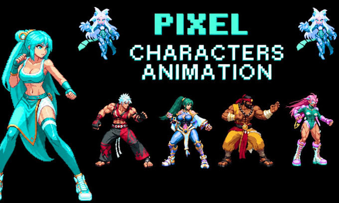 do pixel character animation pixel sprite sheet rpg pixel for 2d game
