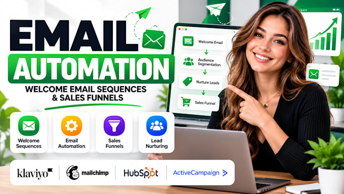 create email automation, welcome email sequences and sales funnels