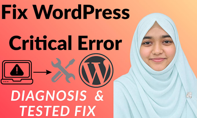 fix wordpress critical errors and website bugs