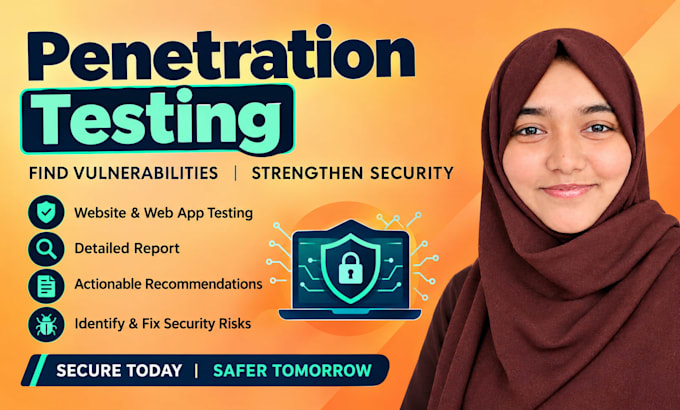 perform authorized web application penetration testing and provide a report
