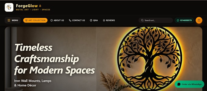 built your next website with care and love