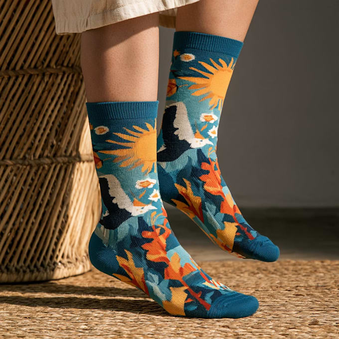 unique socks design and patterns