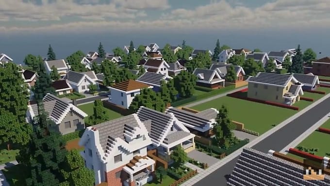 build custom minecraft map survival world city adventure map minecraft structure