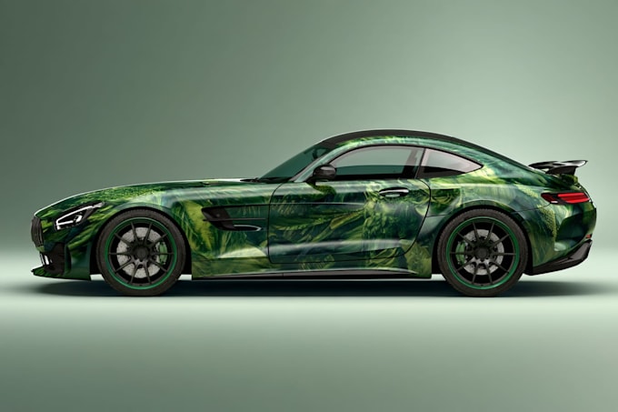 creative custom car wrap, van wrap, truck wrap, trailer wrap