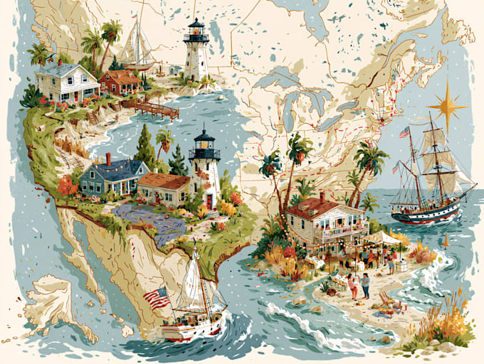 draw high quality vector or isometric map