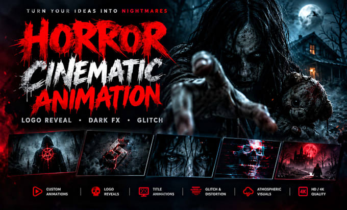 dark scary cinematic horror scary spooky creepy intro