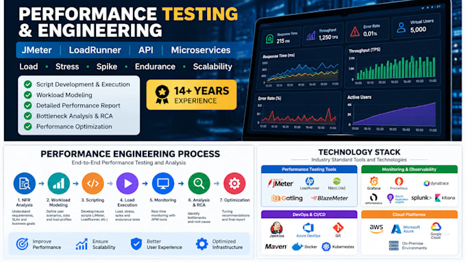 do performance testing and engineering using jmeter