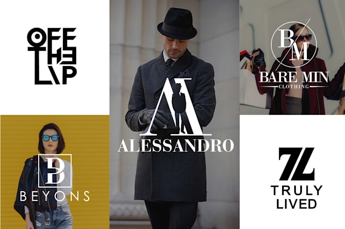 create luxury fashion clothing logo