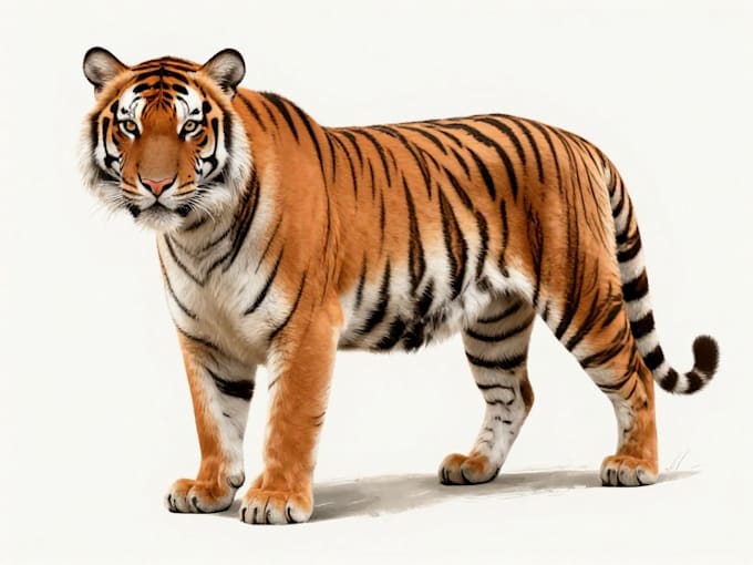 create realistic animal illustration