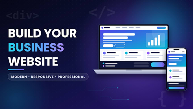 create business websites ,