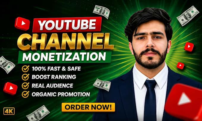 complete youtube channel monetization organically