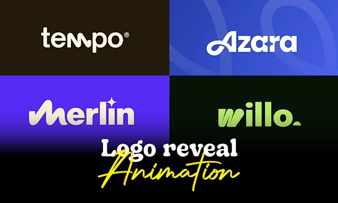 create a professional logo reveal animation