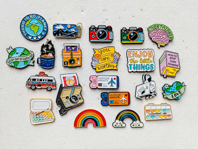 design custom enamel pin and lapel pin artwork