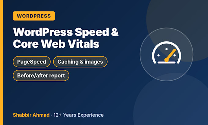 speed up wordpress and fix core web vitals for pagespeed