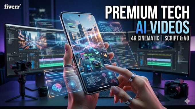 create cinematic ai technology videos and 3d explainers