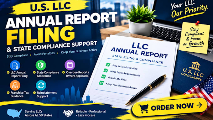 file your llc annual report and help maintain state compliance