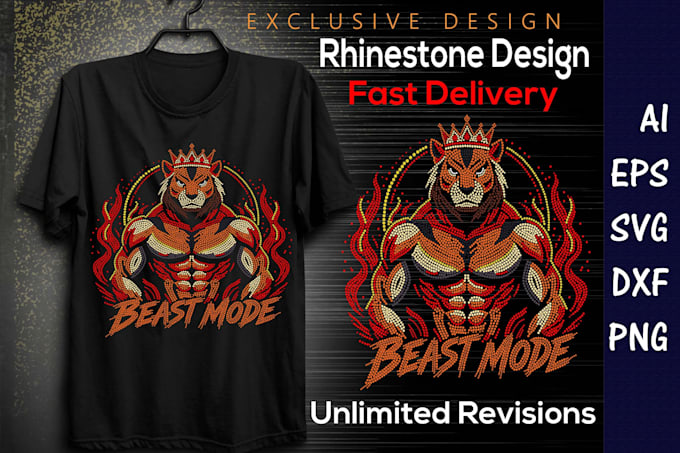create custom rhinestone design