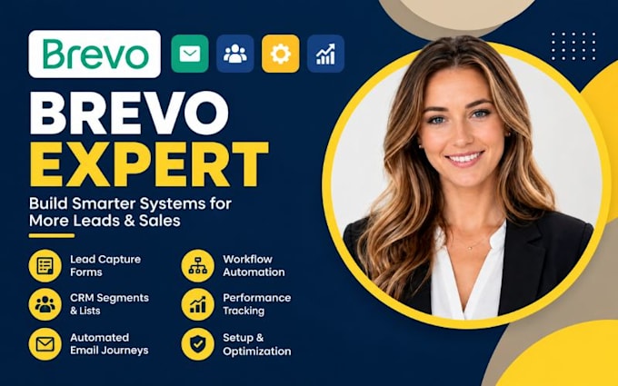 build brevo lead capture forms crm segments automated email journeys